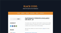 Desktop Screenshot of blackcodebook.com